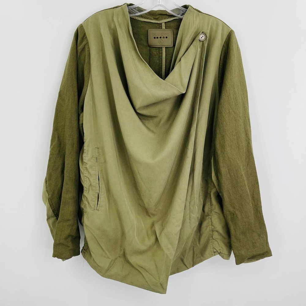 Blank NYC two tone asymmetric jacket